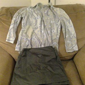 Outfit by Banana Repulic and Ann Taylor